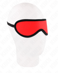 KINK - BENDA A TEXTURE A SCALA CON BORDO RICOPERTO ROSSO 20 x 7 CM - KINK MASKED ALLURE - Intimo per le occasioni speciali | The Game Lingerie