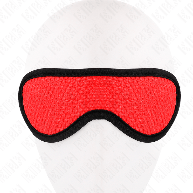 KINK - BENDA A TEXTURE A SCALA CON BORDO RICOPERTO ROSSO 20 x 7 CM - KINK MASKED ALLURE - Intimo per le occasioni speciali | The Game Lingerie