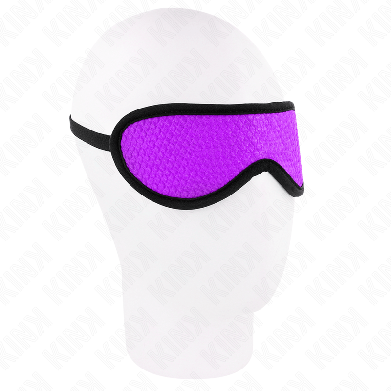 KINK - BENDA A TEXTURE A SCALE CON BORDO RICOPERTO VIOLA 20 x 7 CM - KINK MASKED ALLURE - Intimo per le occasioni speciali | The Game Lingerie