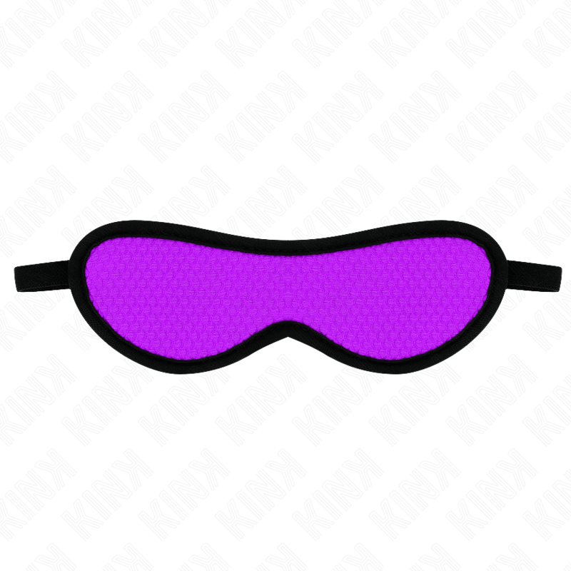 KINK - BENDA A TEXTURE A SCALE CON BORDO RICOPERTO VIOLA 20 x 7 CM - KINK MASKED ALLURE - Intimo per le occasioni speciali | The Game Lingerie