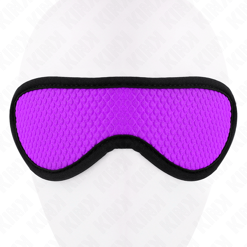 KINK - BENDA A TEXTURE A SCALE CON BORDO RICOPERTO VIOLA 20 x 7 CM - KINK MASKED ALLURE - Intimo per le occasioni speciali | The Game Lingerie