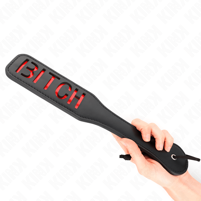 KINK - BITCH PALETTE AD ANGOLO TONDO 32 X 6 CM - KINK IMPACT & TOUCH - Intimo per le occasioni speciali | The Game Lingerie