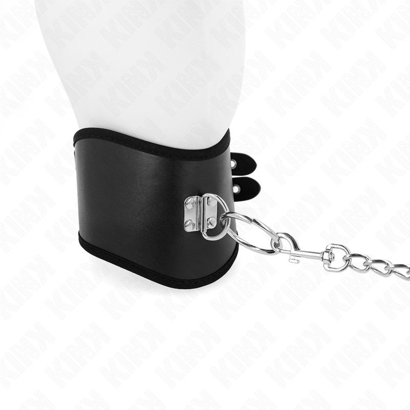 KINK - COLLANA 65 CM CON CINTURINO LARGO REGOLABILE 40 - 55 CM X 10 CM - KINK COLLAR & GAG - Intimo per le occasioni speciali | The Game Lingerie