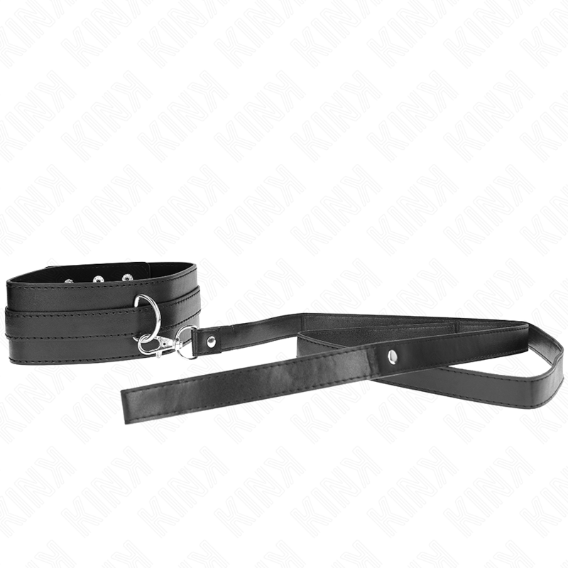 KINK - COLLANA CON CINTURA 116 CM MODELLO 1 REGOLABILE 36 - 43 CM X 5 CM - KINK COLLAR & GAG - Intimo per le occasioni speciali | The Game Lingerie