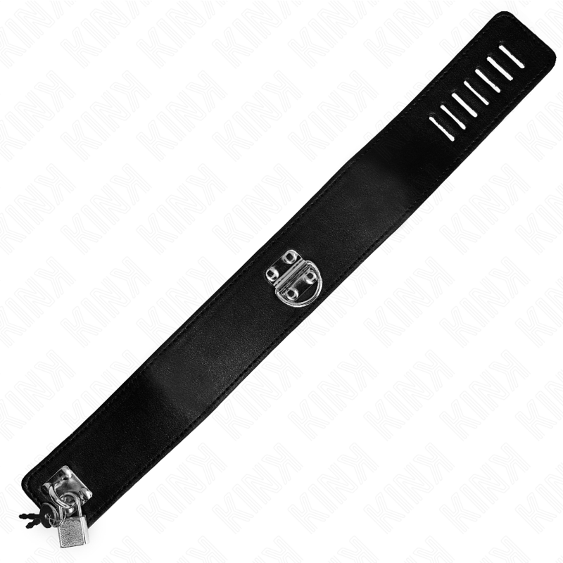 KINK - COLLANA CON CINTURA 116 CM MODELLO 2 REGOLABILE 36 - 43 CM X 5 CM - KINK COLLAR & GAG - Intimo per le occasioni speciali | The Game Lingerie