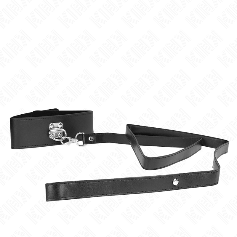 KINK - COLLANA CON CINTURA 116 CM MODELLO 2 REGOLABILE 36 - 43 CM X 5 CM - KINK COLLAR & GAG - Intimo per le occasioni speciali | The Game Lingerie