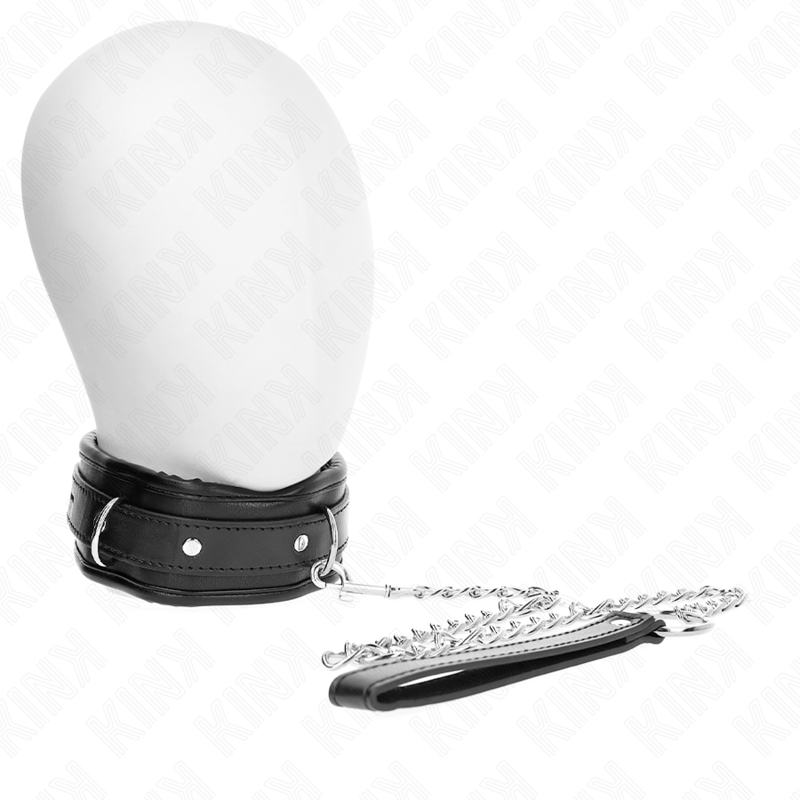 KINK - COLLANA PESANTE CON CINTURA 65 CM MODELLO 1 REGOLABILE 36,5 - 50 CM - KINK COLLAR & GAG - Intimo per le occasioni speciali | The Game Lingerie