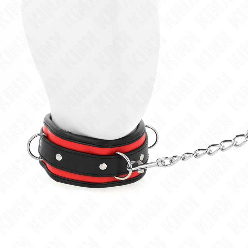 KINK - COLLANA PESANTE CON CINTURA 65 CM MODELLO 2 REGOLABILE 36,5 - 50 CM - KINK COLLAR & GAG - Intimo per le occasioni speciali | The Game Lingerie