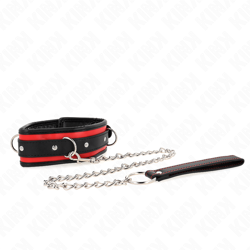 KINK - COLLANA PESANTE CON CINTURA 65 CM MODELLO 2 REGOLABILE 36,5 - 50 CM - KINK COLLAR & GAG - Intimo per le occasioni speciali | The Game Lingerie