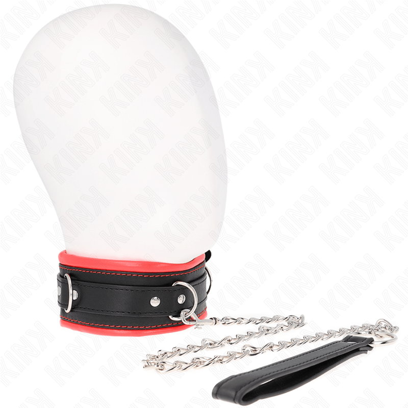 KINK - COLLANA PESANTE CON CINTURA 65 CM MODELLO 3 REGOLABILE 36,5 - 50 CM - KINK COLLAR & GAG - Intimo per le occasioni speciali | The Game Lingerie