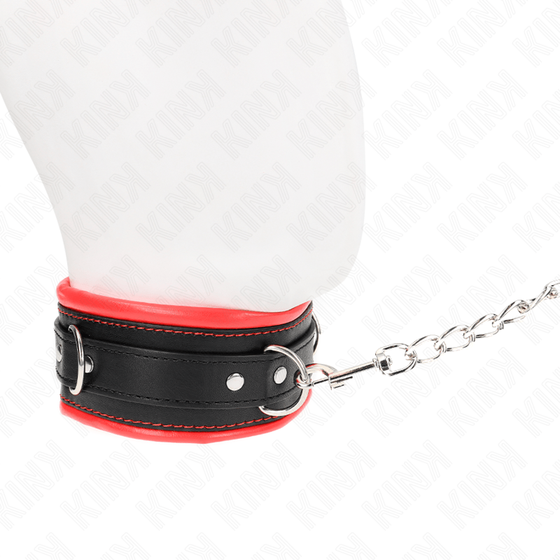 KINK - COLLANA PESANTE CON CINTURA 65 CM MODELLO 3 REGOLABILE 36,5 - 50 CM - KINK COLLAR & GAG - Intimo per le occasioni speciali | The Game Lingerie