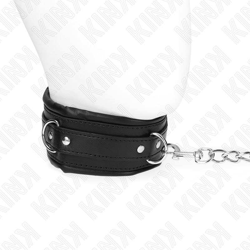 KINK - COLLANA PESANTE CON CINTURA 65 CM MODELLO 4 REGOLABILE 36,5 - 50 CM - KINK COLLAR & GAG - Intimo per le occasioni speciali | The Game Lingerie