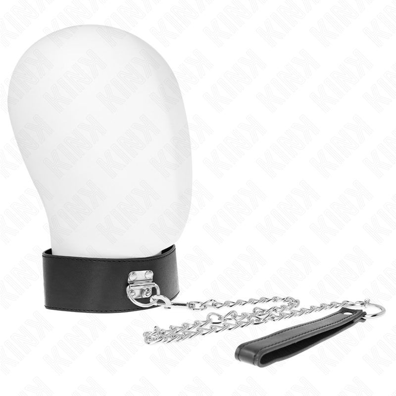 KINK - COLLARE MODELLO BASE CON GUINZAGLIO 65 CM MODELLO 0 - KINK COLLAR & GAG - Intimo per le occasioni speciali | The Game Lingerie