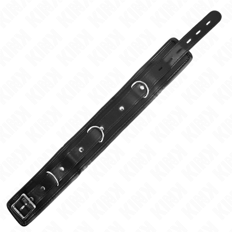 KINK - COLLARE MODELLO BASE CON GUINZAGLIO 65 CM MODELLO 1 53 X 6 CM - KINK COLLAR & GAG - Intimo per le occasioni speciali | The Game Lingerie