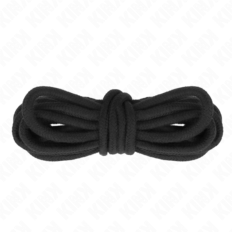 KINK - CORDA IN COTONE 10 METRI NERA - KINK ROPE ARTS - Intimo per le occasioni speciali | The Game Lingerie