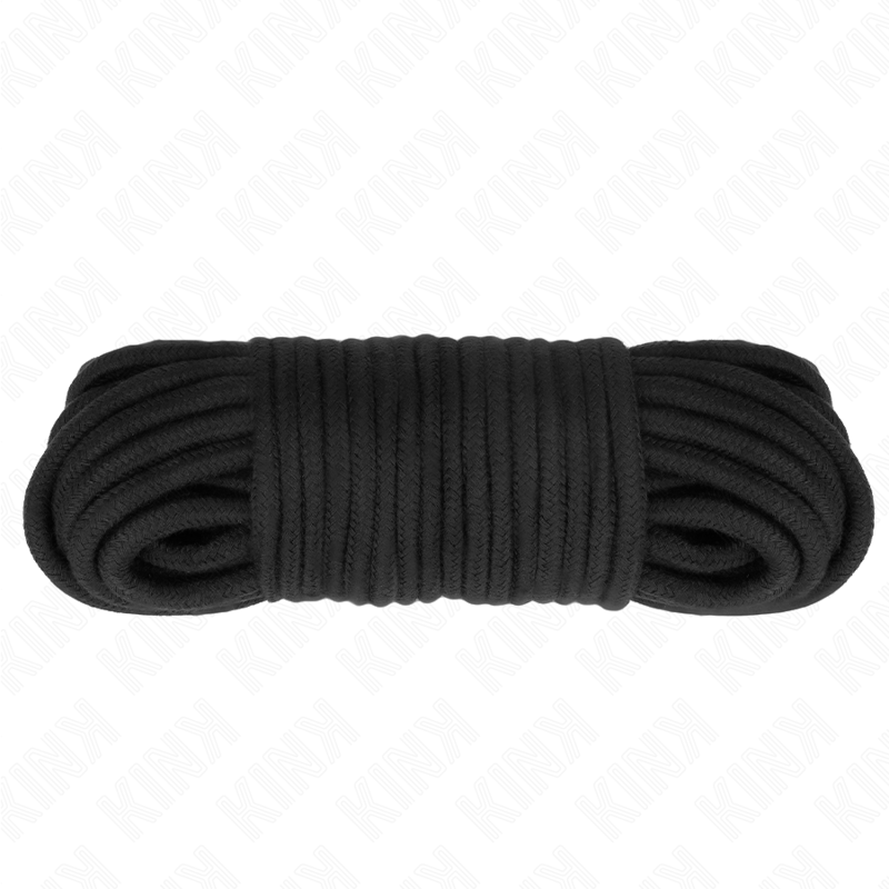 KINK - CORDA IN COTONE 20 METRI NERA - KINK ROPE ARTS - Intimo per le occasioni speciali | The Game Lingerie