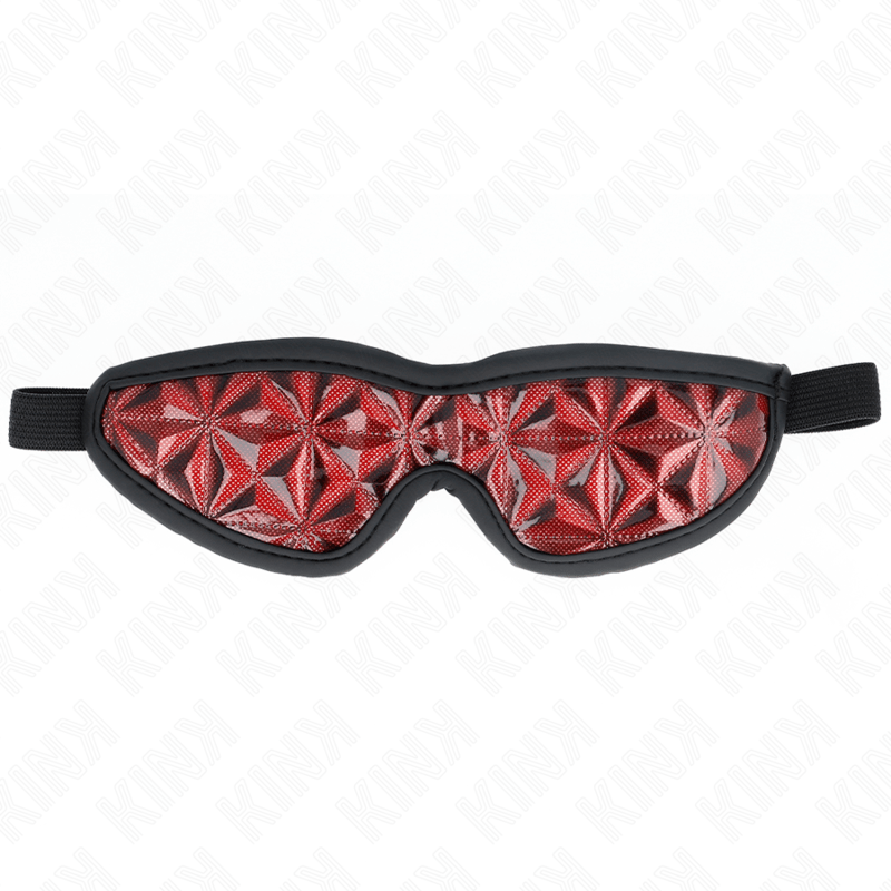 KINK - FASCIA CON MOTIVO A DIAMANTI ROSSI 20,5 x 6 CM - KINK MASKED ALLURE - Intimo per le occasioni speciali | The Game Lingerie