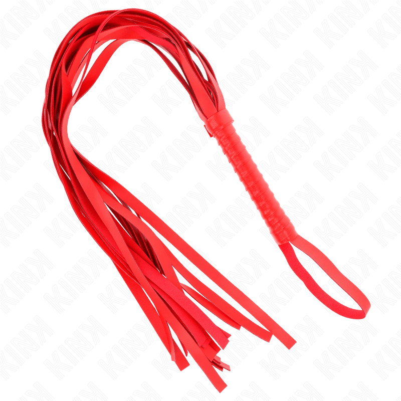 KINK - FRUSTA ROSSA MANICO CORTO CODA LUNGA 70 CM - KINK IMPACT & TOUCH - Intimo per le occasioni speciali | The Game Lingerie