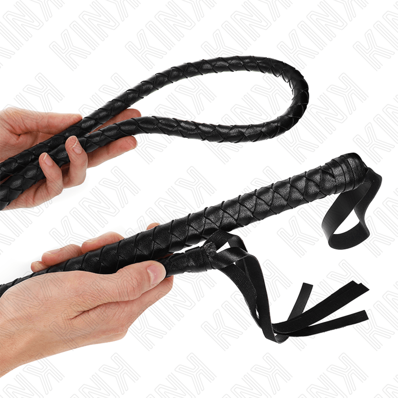 KINK - FRUSTA SERPENTE LUNGA NERA 210 CM - KINK IMPACT & TOUCH - Intimo per le occasioni speciali | The Game Lingerie