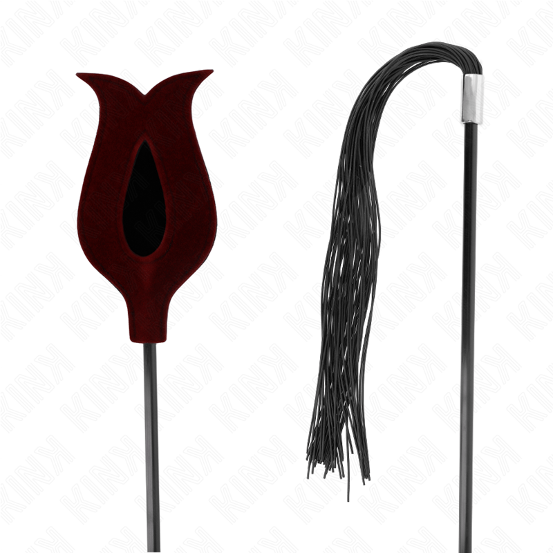 KINK - FRUSTINO IN SILICONE FORMA ROSA 45 CM - KINK IMPACT & TOUCH - Intimo per le occasioni speciali | The Game Lingerie