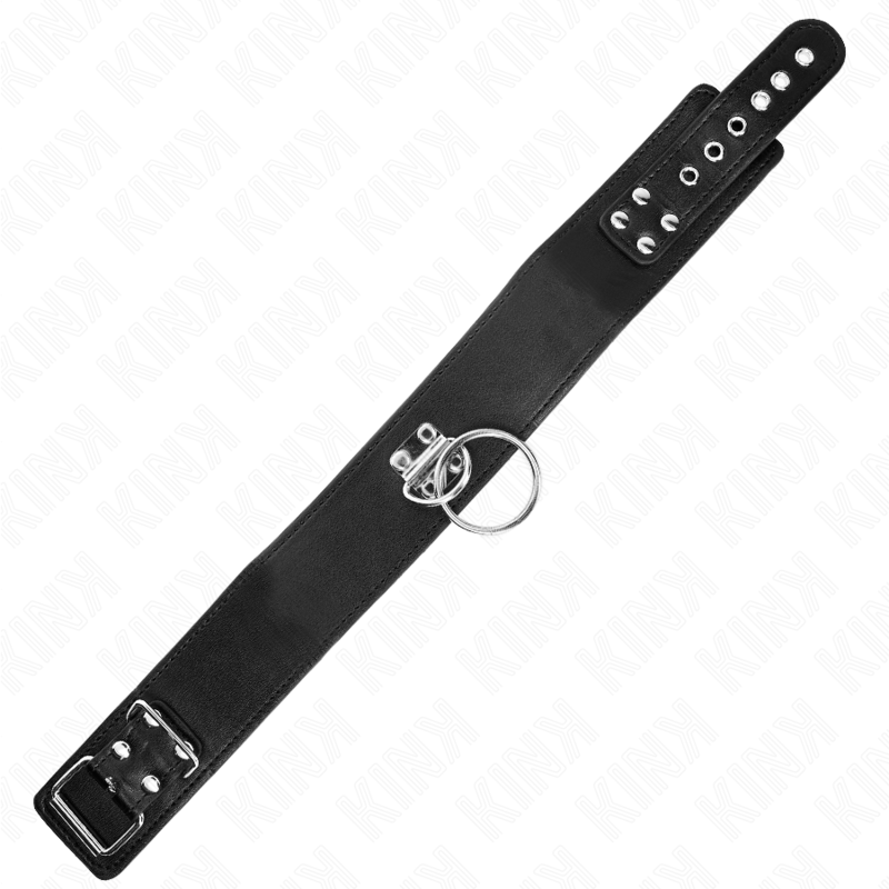 KINK - GUINZAGLIO BORCHIE 116 CM COLLARE CON CINTURINO IN SIMILPELLE 50 X 5 CM - KINK COLLAR & GAG - Intimo per le occasioni speciali | The Game Lingerie