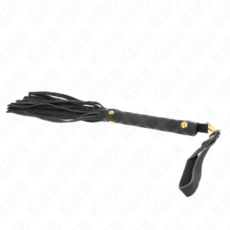 KINK - MINI FRUSTA IN CAMOSCIO NERO 30 CM - KINK IMPACT & TOUCH - Intimo per le occasioni speciali | The Game Lingerie