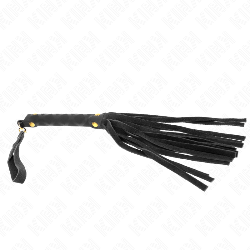 KINK - MINI FRUSTA IN CAMOSCIO NERO 30 CM - KINK IMPACT & TOUCH - Intimo per le occasioni speciali | The Game Lingerie
