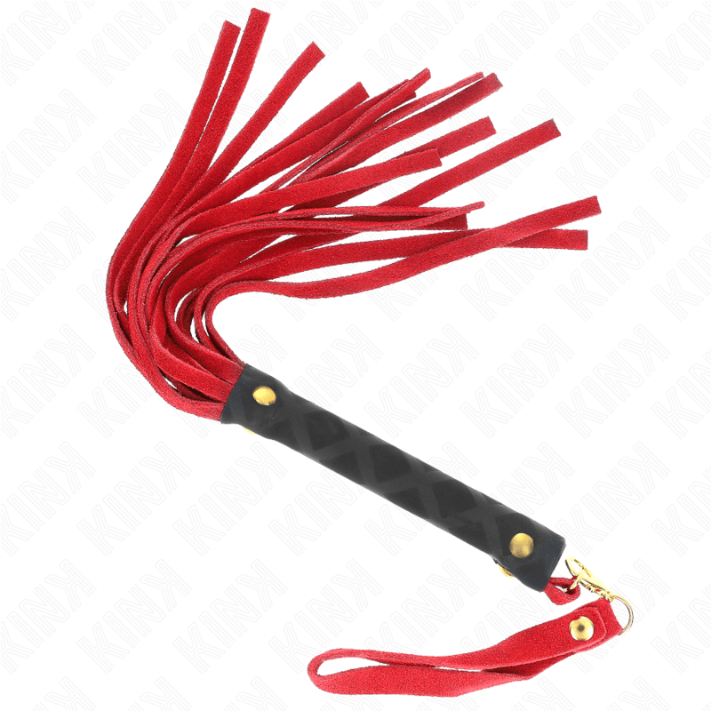 KINK - MINI FRUSTA IN CAMOSCIO ROSSO 30 CM - KINK IMPACT & TOUCH - Intimo per le occasioni speciali | The Game Lingerie