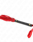 KINK - MINI FRUSTA IN CAMOSCIO ROSSO 30 CM - KINK IMPACT & TOUCH - Intimo per le occasioni speciali | The Game Lingerie