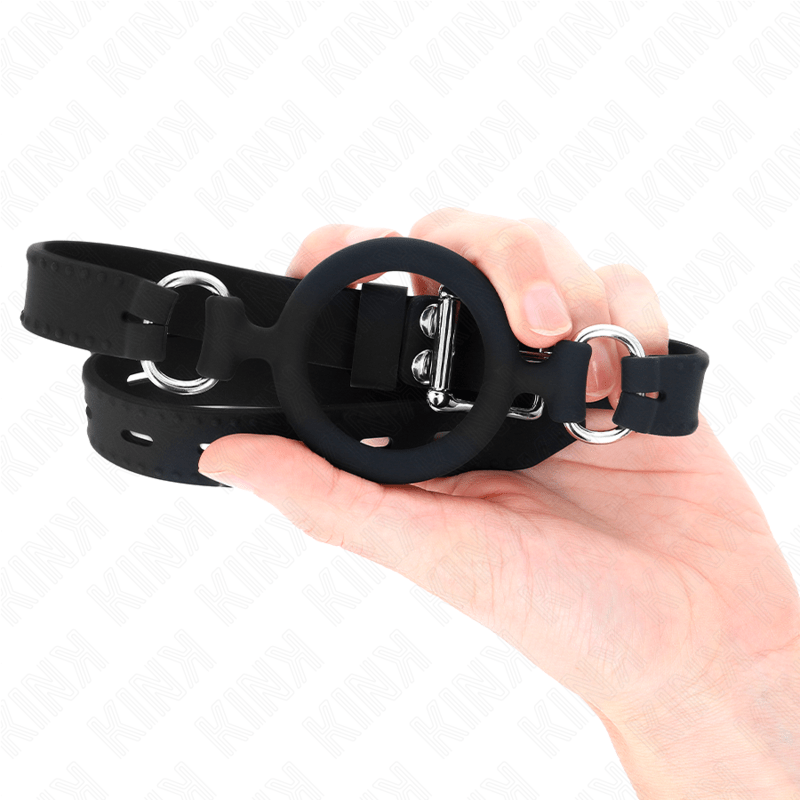 KINK - O - RING IN SILICONE 5 CM GAG 56 CM - KINK COLLAR & GAG - Intimo per le occasioni speciali | The Game Lingerie