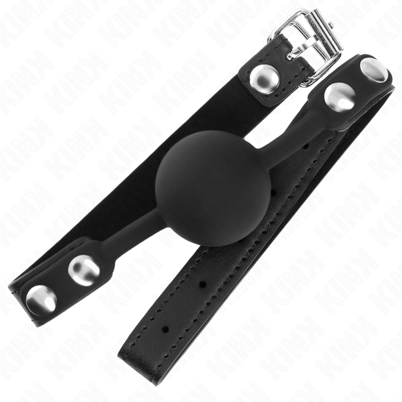 KINK - PALLA IN SILICONE 4 CM MODELLO GAG 1 60 x 2 CM - KINK COLLAR & GAG - Intimo per le occasioni speciali | The Game Lingerie