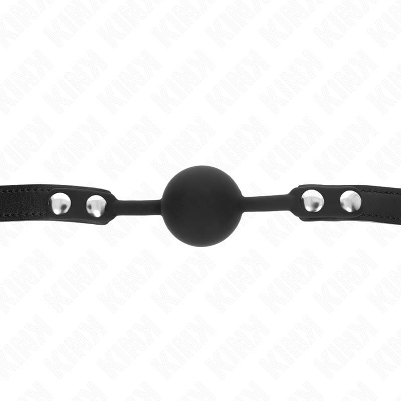 KINK - PALLA IN SILICONE 4 CM MODELLO GAG 1 60 x 2 CM - KINK COLLAR & GAG - Intimo per le occasioni speciali | The Game Lingerie