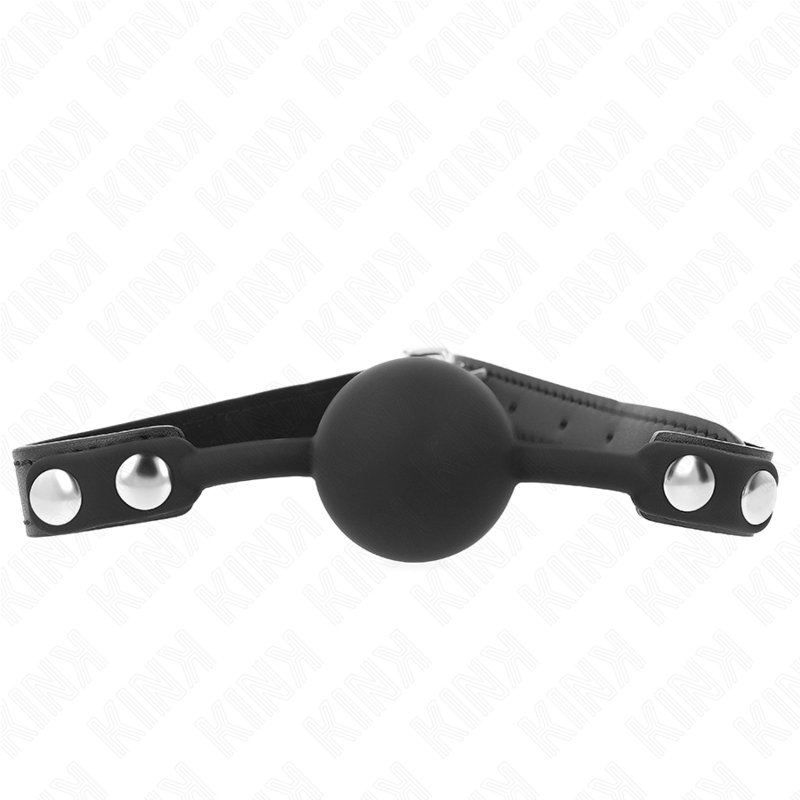 KINK - PALLA IN SILICONE 4 CM MODELLO GAG 1 60 x 2 CM - KINK COLLAR & GAG - Intimo per le occasioni speciali | The Game Lingerie