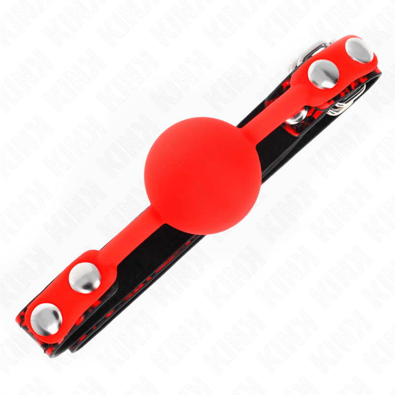 KINK - PALLA IN SILICONE 4 CM MODELLO GAG 2 60 x 2 CM - KINK COLLAR & GAG - Intimo per le occasioni speciali | The Game Lingerie