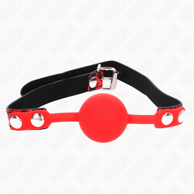 KINK - PALLA IN SILICONE 4 CM MODELLO GAG 2 60 x 2 CM - KINK COLLAR & GAG - Intimo per le occasioni speciali | The Game Lingerie