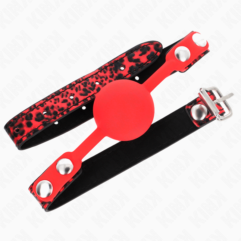 KINK - PALLA IN SILICONE 4 CM MODELLO GAG 2 60 x 2 CM - KINK COLLAR & GAG - Intimo per le occasioni speciali | The Game Lingerie