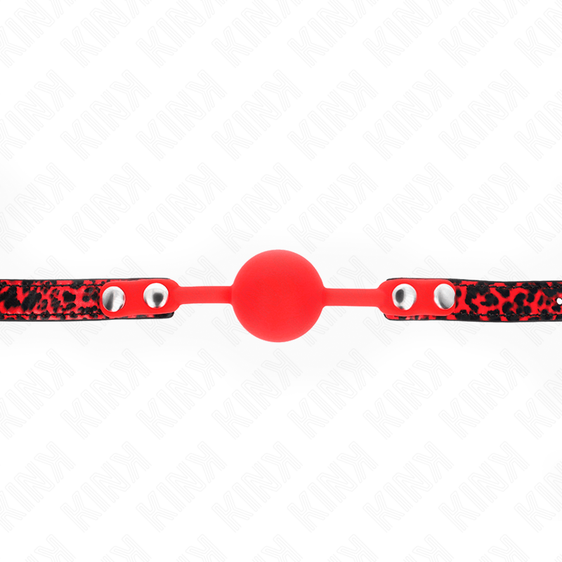 KINK - PALLA IN SILICONE 4 CM MODELLO GAG 2 60 x 2 CM - KINK COLLAR & GAG - Intimo per le occasioni speciali | The Game Lingerie
