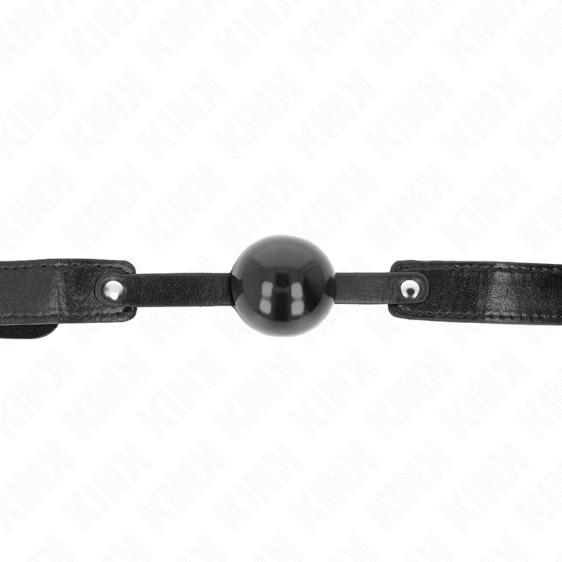 KINK - PALLA MORBIDA IN TPE 4 CM MODELLO GAG 2 65 x 2,5 CM - KINK COLLAR & GAG - Intimo per le occasioni speciali | The Game Lingerie