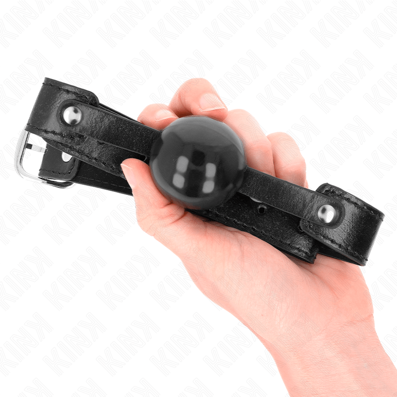 KINK - PALLA MORBIDA IN TPE 4 CM MODELLO GAG 2 65 x 2,5 CM - KINK COLLAR & GAG - Intimo per le occasioni speciali | The Game Lingerie