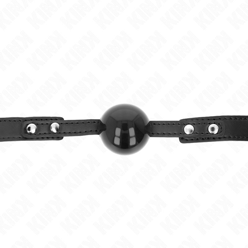 KINK - PALLA MORBIDA IN TPE 4 CM MODELLO GAG 3 60 x 2 CM REGOLABILE 37 - 52 CM - KINK COLLAR & GAG - Intimo per le occasioni speciali | The Game Lingerie