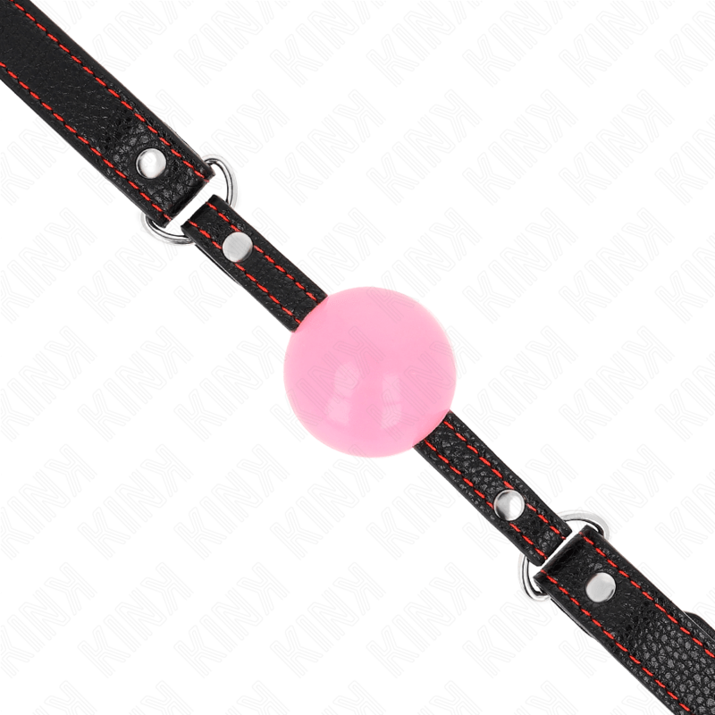 KINK - PALLA ORO ROSA 4 CM GAG 60 x 2 CM - KINK COLLAR & GAG - Intimo per le occasioni speciali | The Game Lingerie