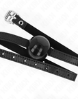 KINK - PALLA SINGOLA NERA GAG 4 CM 65 x 1,5 CM - KINK COLLAR & GAG - Intimo per le occasioni speciali | The Game Lingerie