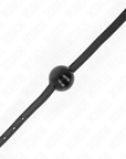 KINK - PALLA SINGOLA NERA GAG 4 CM 65 x 1,5 CM - KINK COLLAR & GAG - Intimo per le occasioni speciali | The Game Lingerie
