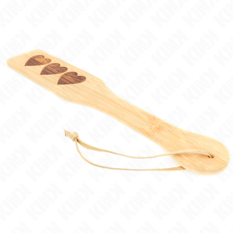 KINK - PALLET IN BAMBÙ DESIGN CUORE 32 X 5,5 CM - KINK IMPACT & TOUCH - Intimo per le occasioni speciali | The Game Lingerie