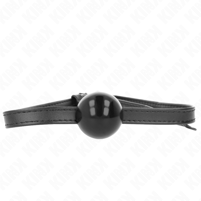 KINK - PICCOLO SIMPLICITY STRAP BALL 4 CM GAG 60 x 2 CM - KINK COLLAR & GAG - Intimo per le occasioni speciali | The Game Lingerie