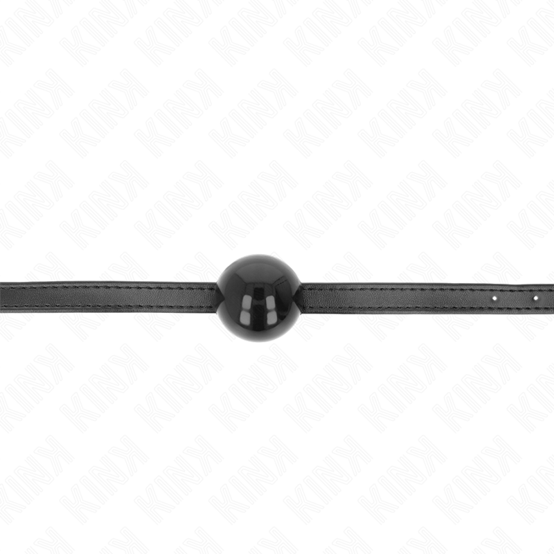 KINK - PICCOLO SIMPLICITY STRAP BALL 4 CM GAG 60 x 2 CM - KINK COLLAR & GAG - Intimo per le occasioni speciali | The Game Lingerie
