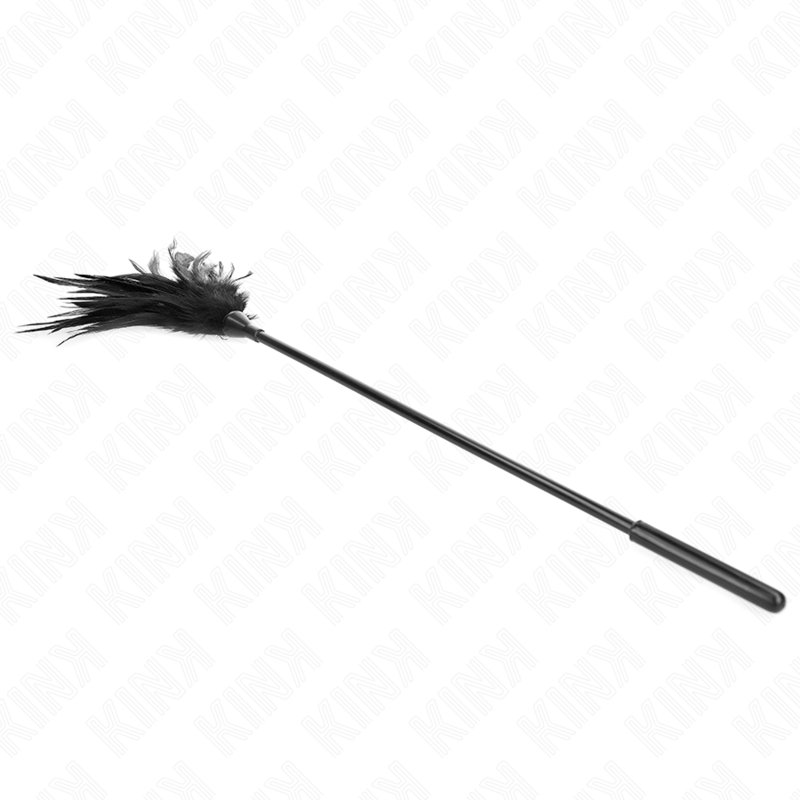KINK - PIUME MULTIPLE NERE TICKLE 45 CM - KINK IMPACT & TOUCH - Intimo per le occasioni speciali | The Game Lingerie
