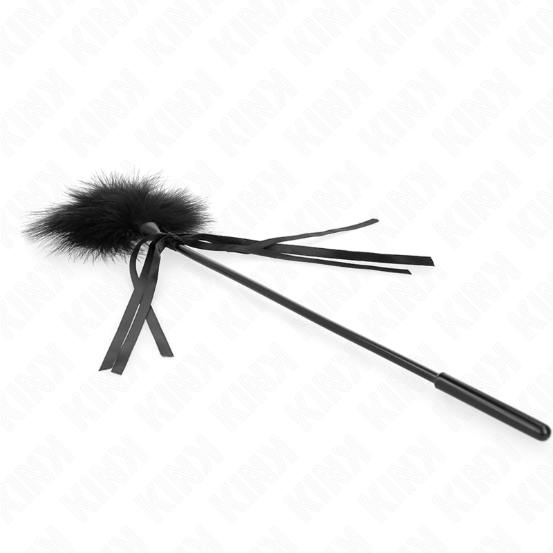 KINK - PIUME TICKLE CON FIOCCO 35 CM - KINK IMPACT & TOUCH - Intimo per le occasioni speciali | The Game Lingerie