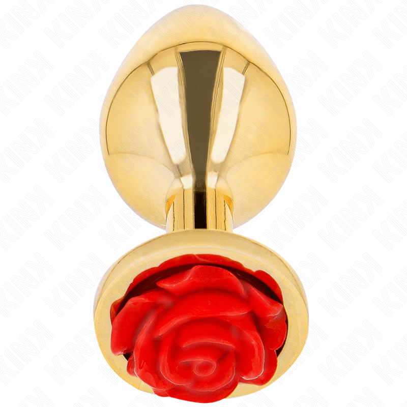 KINK - PLUG ANALE ORO ROSA ROSSO TAGLIA M - KINK PLEASURE PLUGS - Intimo per le occasioni speciali | The Game Lingerie