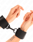KINK - POGGIPOLSO IN NYLON NERO - KINK WRIST RESTRAINT - Intimo per le occasioni speciali | The Game Lingerie